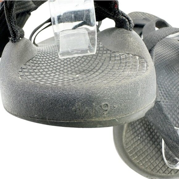 Chaco Z/2 Classic Black Adjustable Strap Toe Loop Hiking Sandals Women 9 Outdoor - Picture 8 of 16